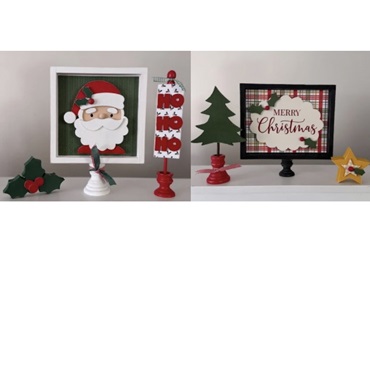 Santa or Merry Christmas Frame