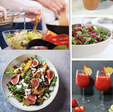 The Wonderful World of Salads & Drinks with Balsamic Vinegars & Extra Virgin Olive Oil