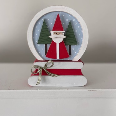 Santa Snow Globe