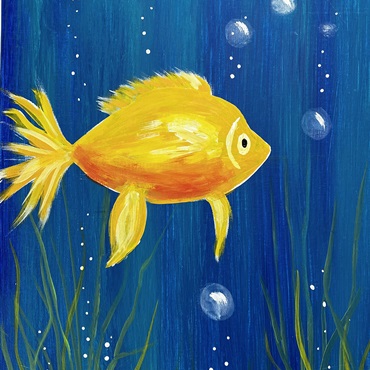Goldfish Painting