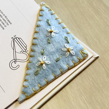 Embroidered Bookmark