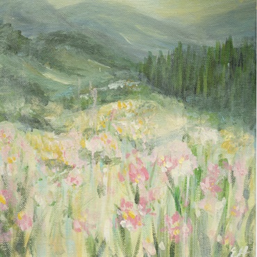 Paint the Feeling Soft Landscape Acrylic