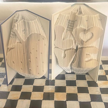 Book Folding Cut and Fold Style
