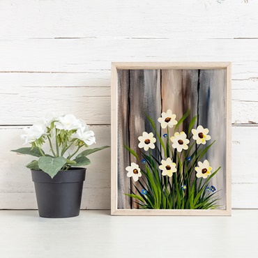 Country Flowers Canvas 