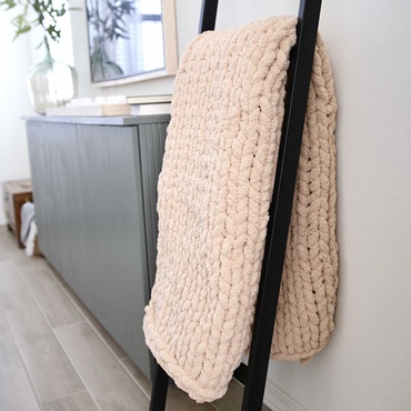 Hand Knit Blanket